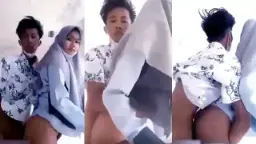 Cewek Berhijab Cantik Digoyang Jamet