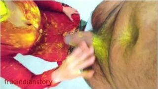 Pasangan Kotor Main Chuda Chudi Di Holi, Basah Kuyup Penuh Gairah.