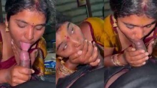 Ibu Rumah Tangga Kasih Servis Mulut Gaya Telugu Ke Mantan Pacarnya, Basah Kuyup.