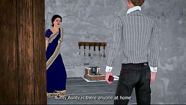 Bini Temen Lagi Pergi, Memek Ketat Si Aunty India Digenjot Habis-habisan
