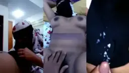 Bikin Ngeces, Ngencengin Cewek Bercadar Sambil Bobok Di Kos