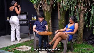 Sssttt, Jangan Berisik! – Ibu Tiri Ngewe Pacar Putrinya Diam-diam – Kontol Gede Jackson & Lina Henao