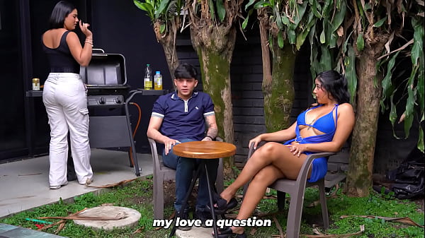 Sssttt, Jangan Berisik! – Ibu Tiri Ngewe Pacar Putrinya Diam-diam – Kontol Gede Jackson & Lina Henao