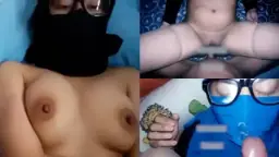 Crot Di Muka Si Jilbab, Nikmatnya Bikin Nggak Tahan