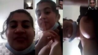 Dokter Cewek Pamer Toket Pas Video Call Kerja, Mms Mesum Hot