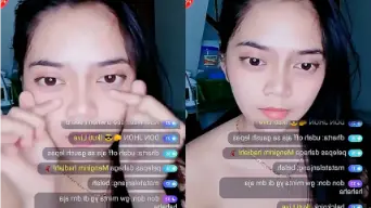 Live Cewek Toge, Bra Dilepas, Mulus Pol, Bikin Ngaceng