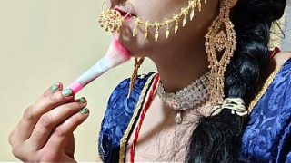 Malam Pertama Pengantin Baru India Desi Nge-seks Romantis, Suara Hindi Mesum Mms